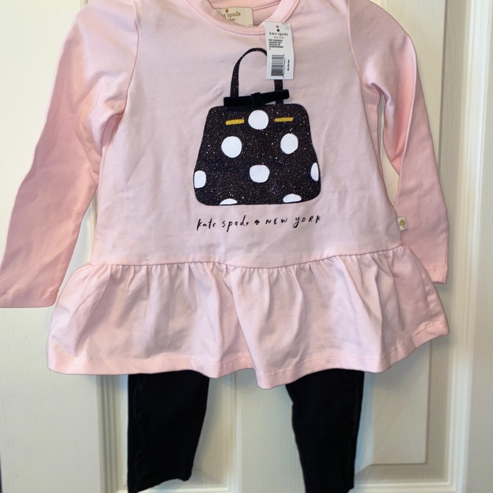 Kate Spade shirt and pant outfit